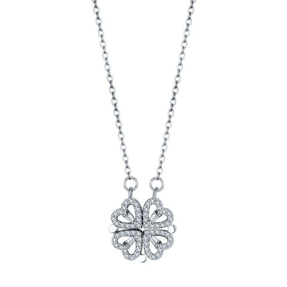 Clover Heart Necklace