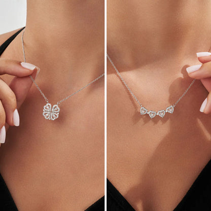 Clover Heart Necklace
